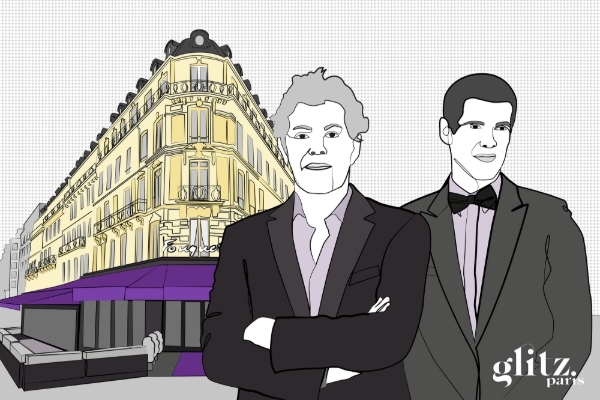 Dominique Desseigne, CEO of the Barrière group, and his son Alexandre Desseigne-Barrière.